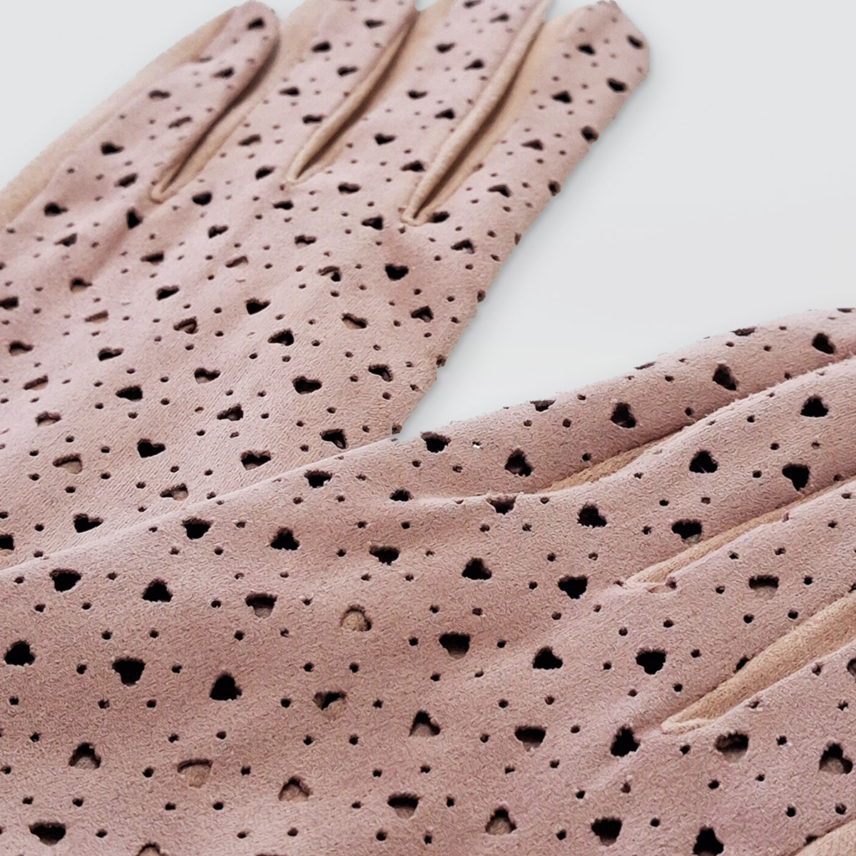 Heart Cutwork Gloves