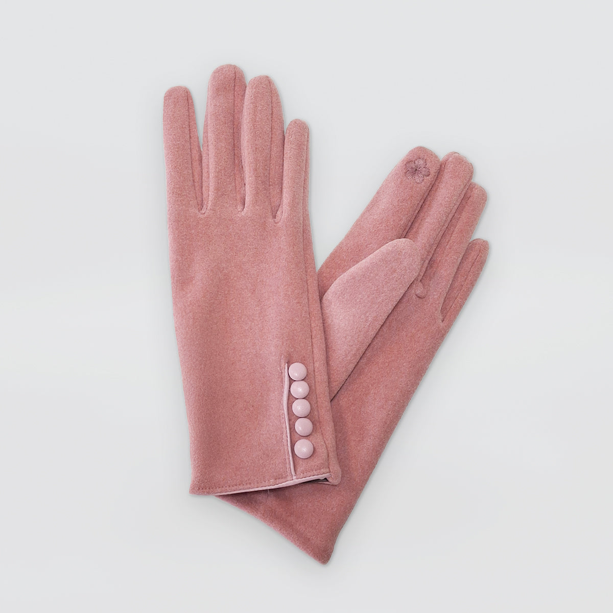 5 Button Gloves