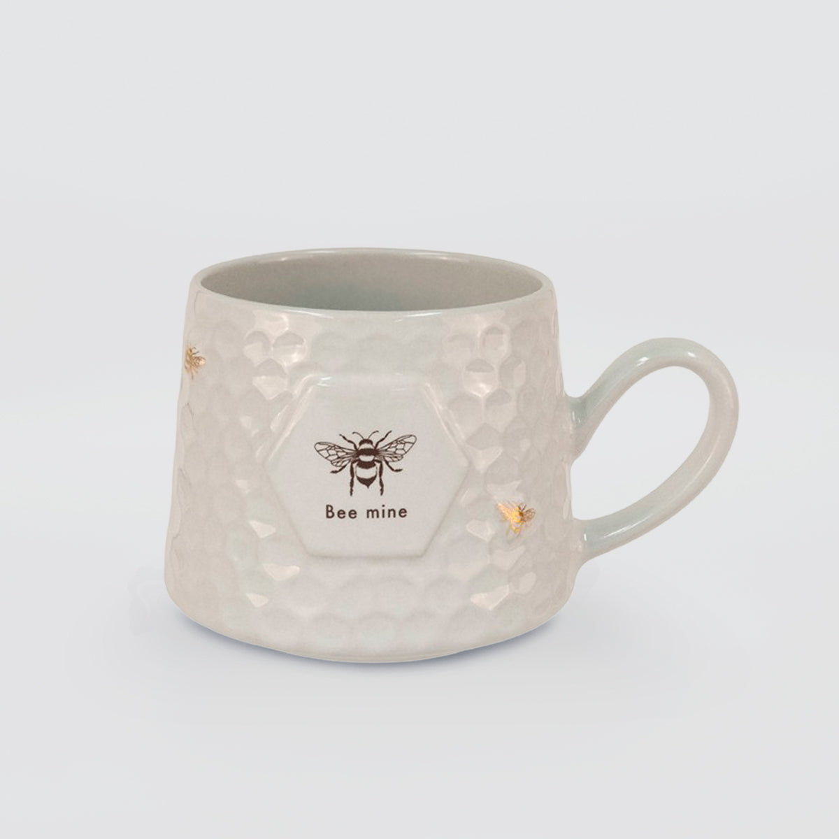 Honeycomb Mug - 'Bee Mine'