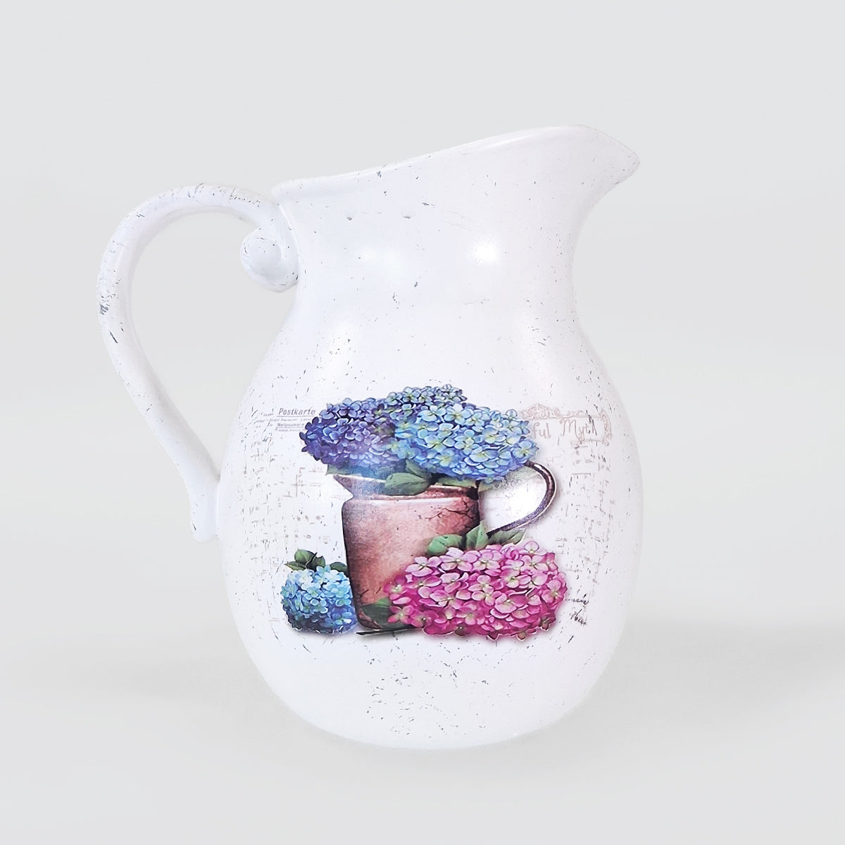 Curved Jug Planter - Hydrangea