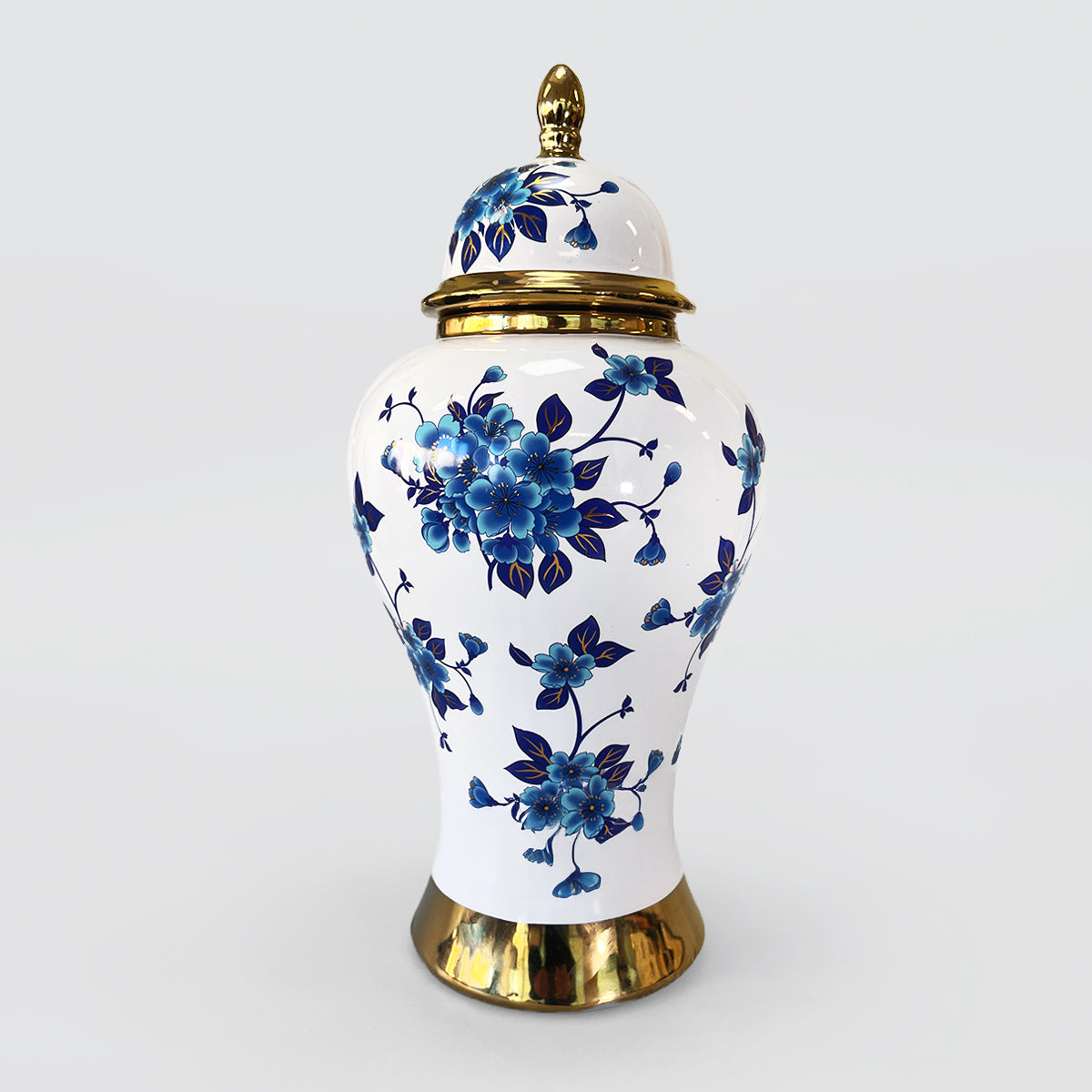 Ginger Jars - Floral Blue