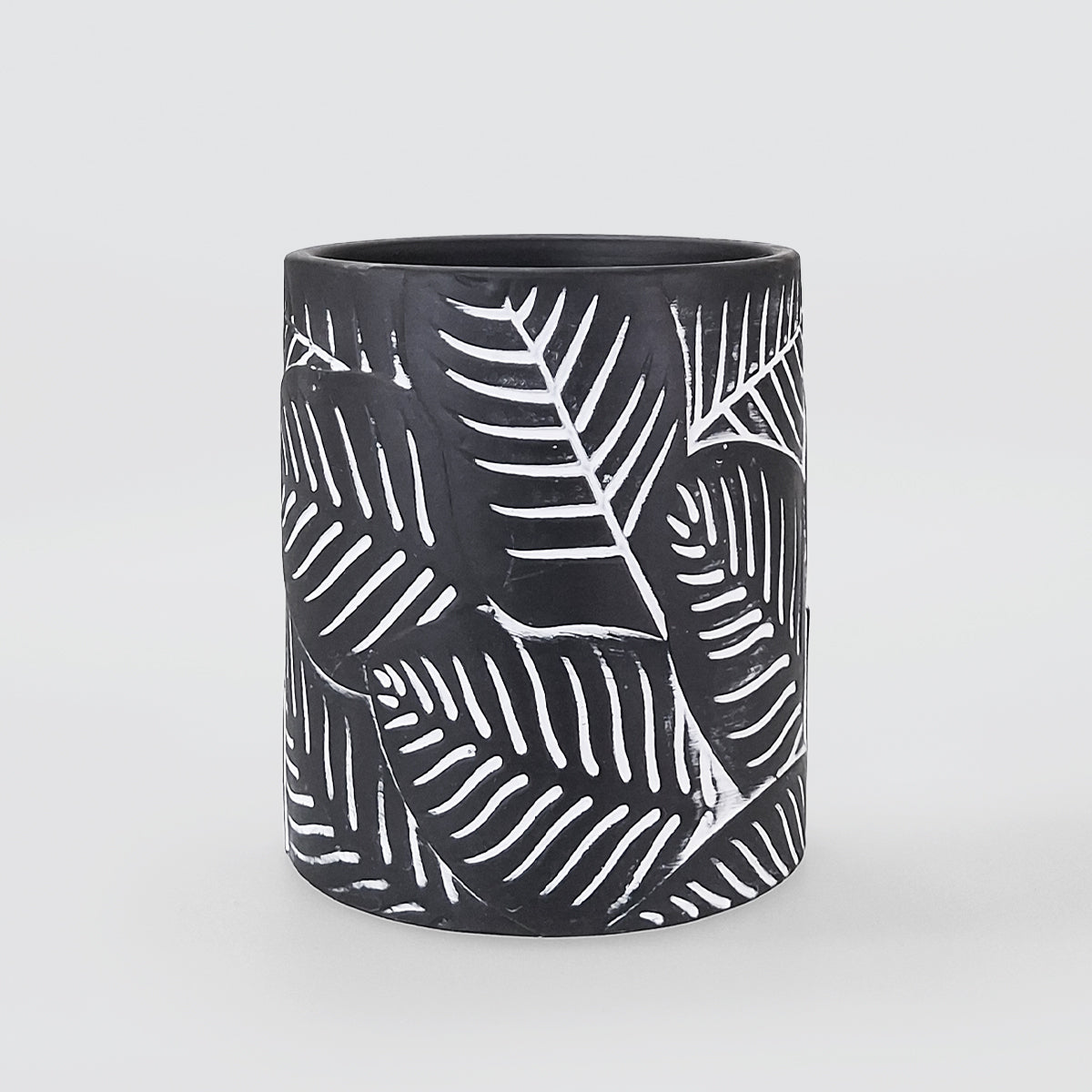 Embossed Leaf Planter Pots