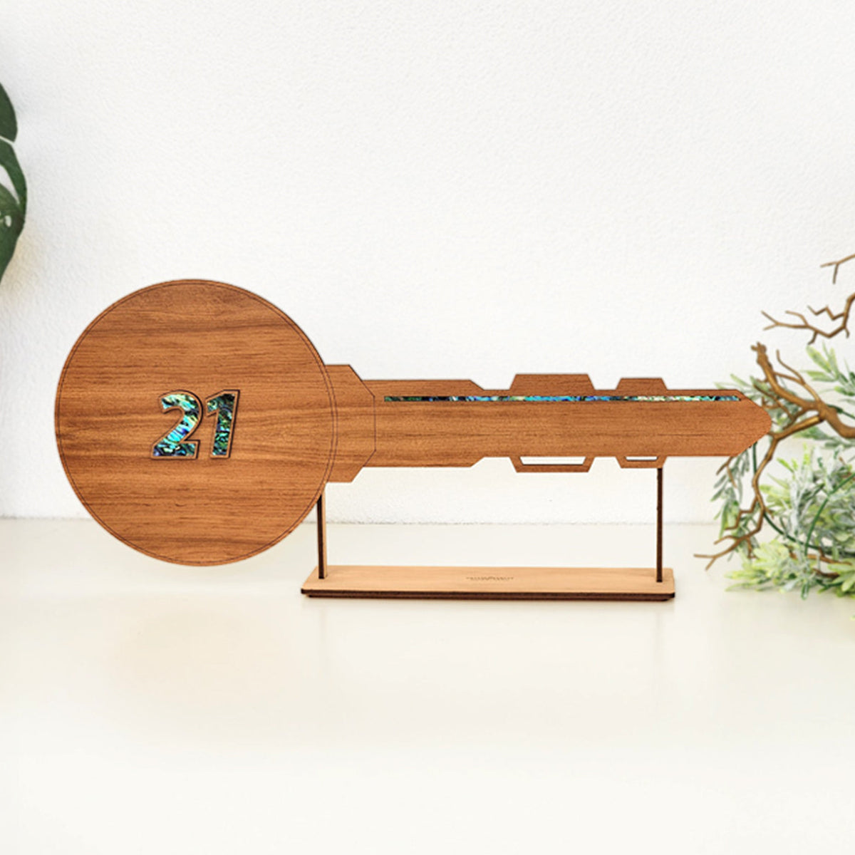 21st Key - 'Plain Paua'