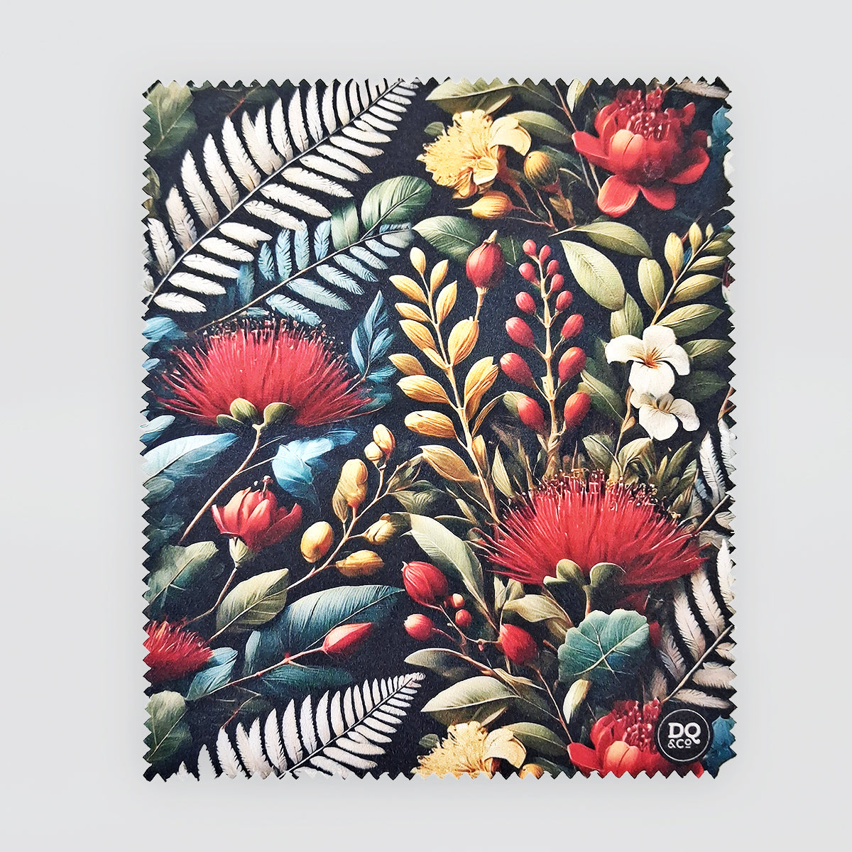 Microfibre Glasses Cloth - 'Pohutukawa Tapestry'