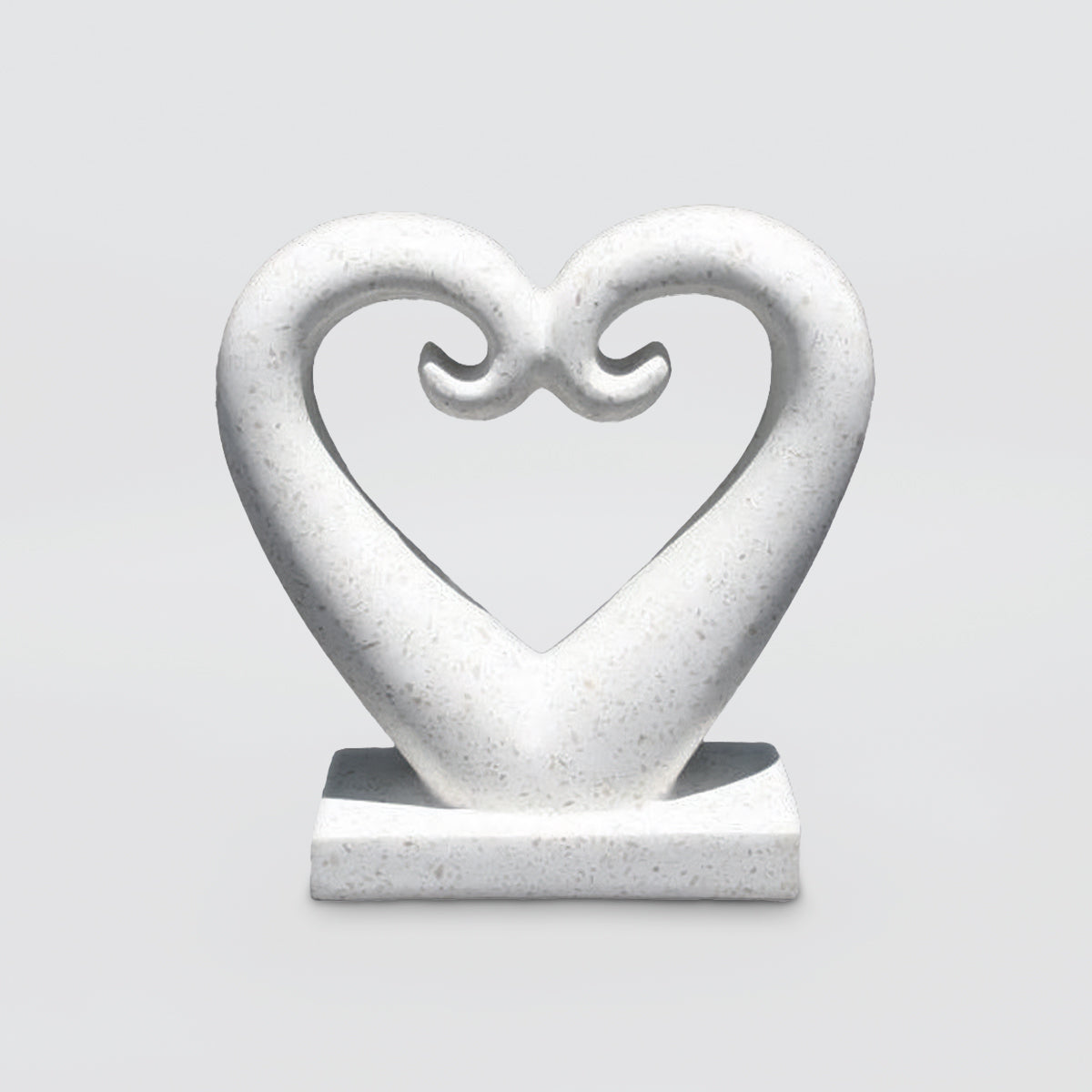 Terrazzo Koru Heart Decor - 25cm