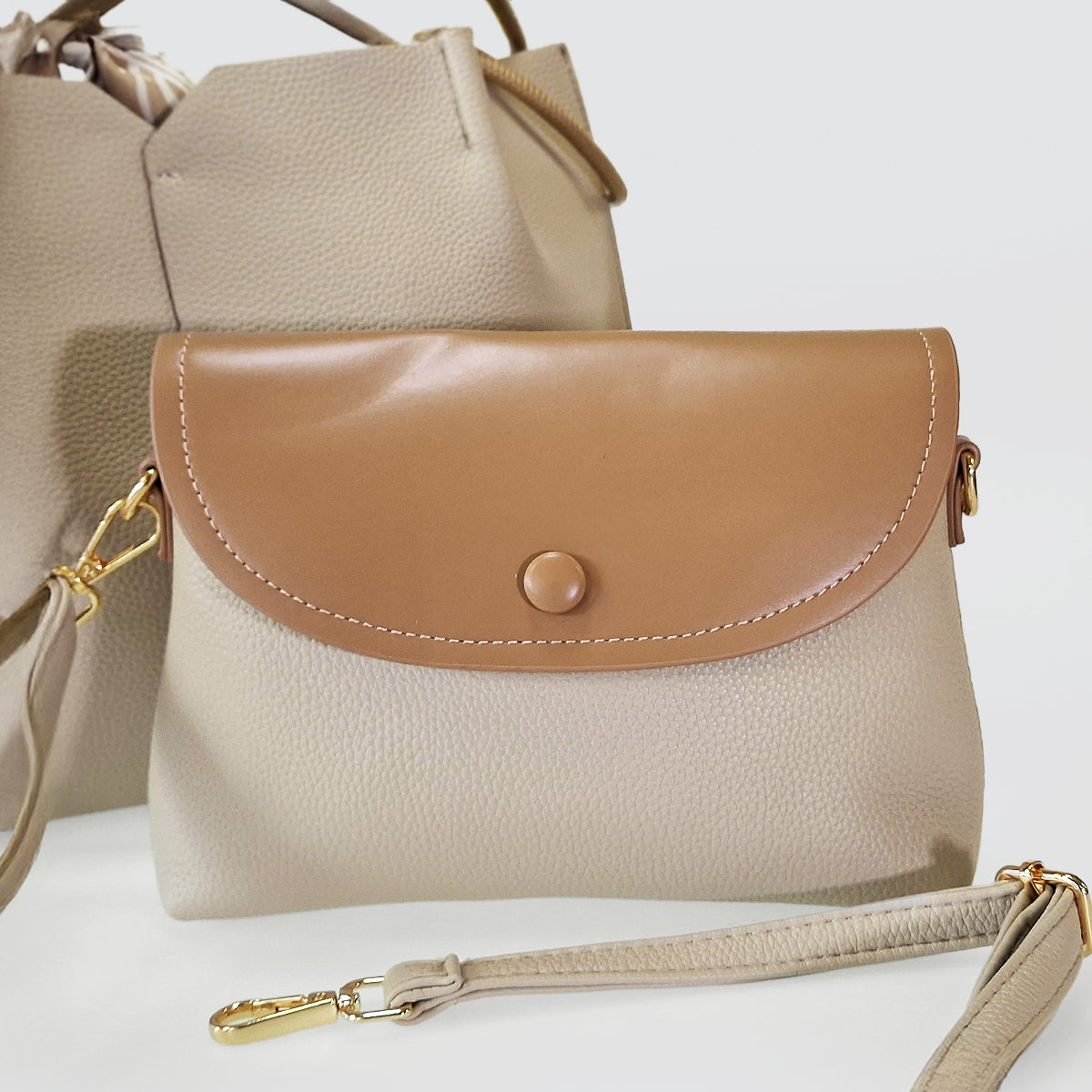 Scarf Tote Bags & Matching Purse Set