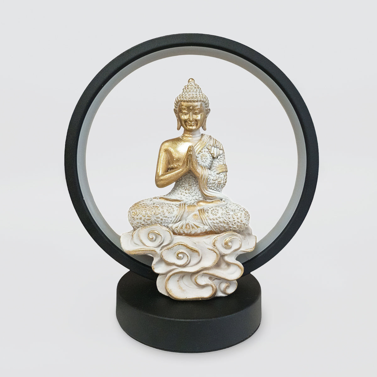Resin Buddha Table LED Lamps