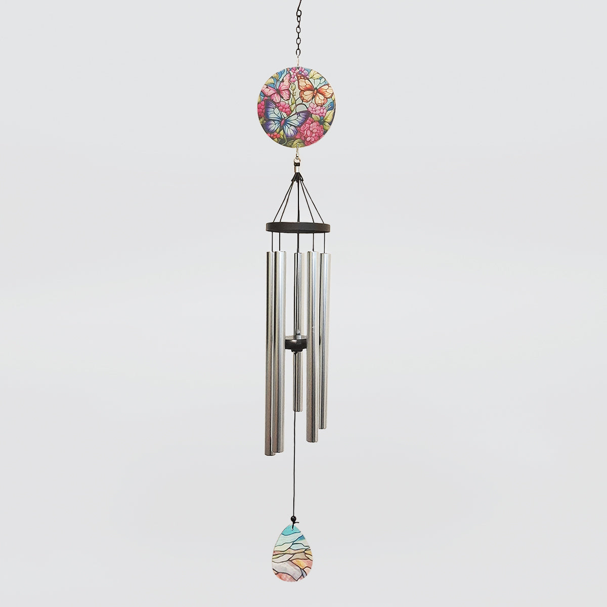 Colourful Glass Wind Chimes