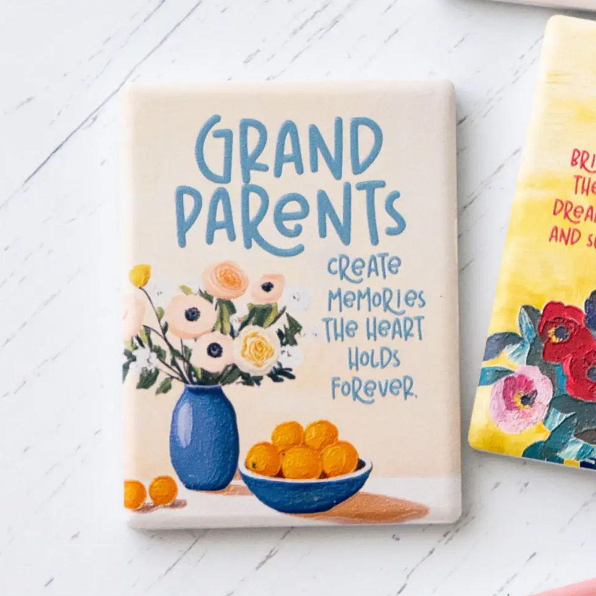 Billie Ceramic Magnet - Grandparents
