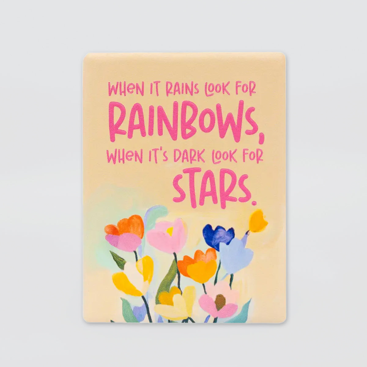 Billie Ceramic Magnet - Rainbows