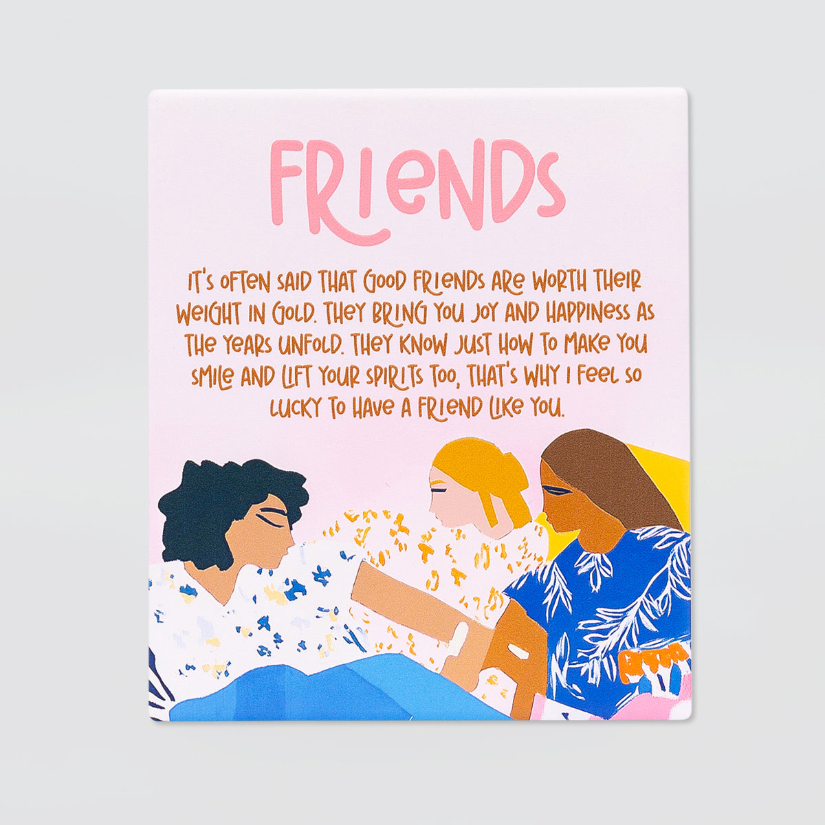 Billie - Verse Plaque - Friends