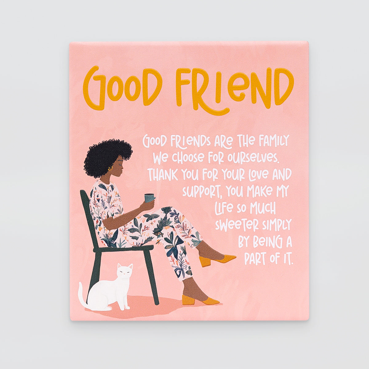 Billie - Verse Plaque - Good Friends