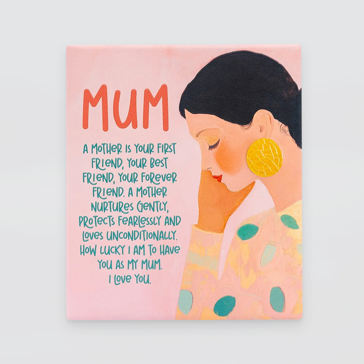 Billie - Verse Plaque - Mum