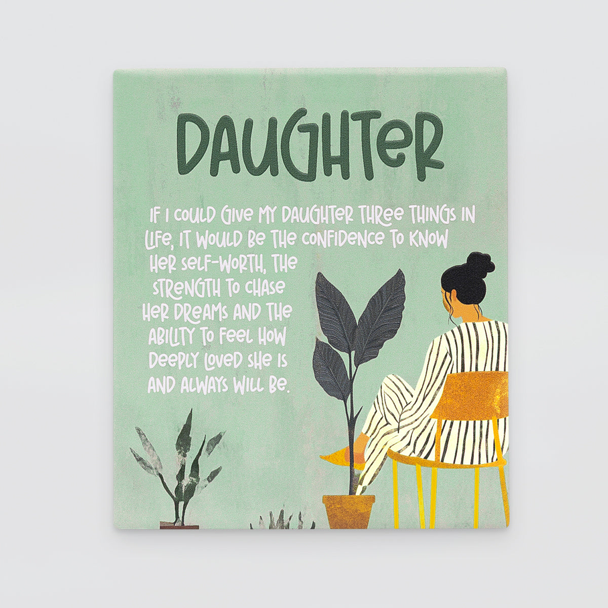Billie - Verse Plaque - Daughter