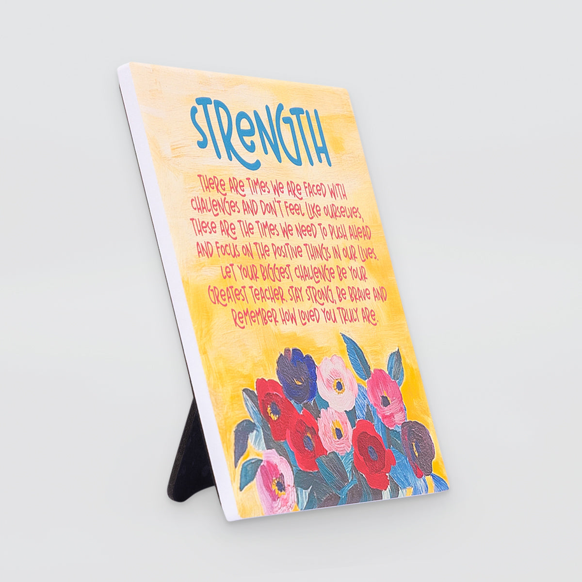 Billie - Verse Plaque - Strength