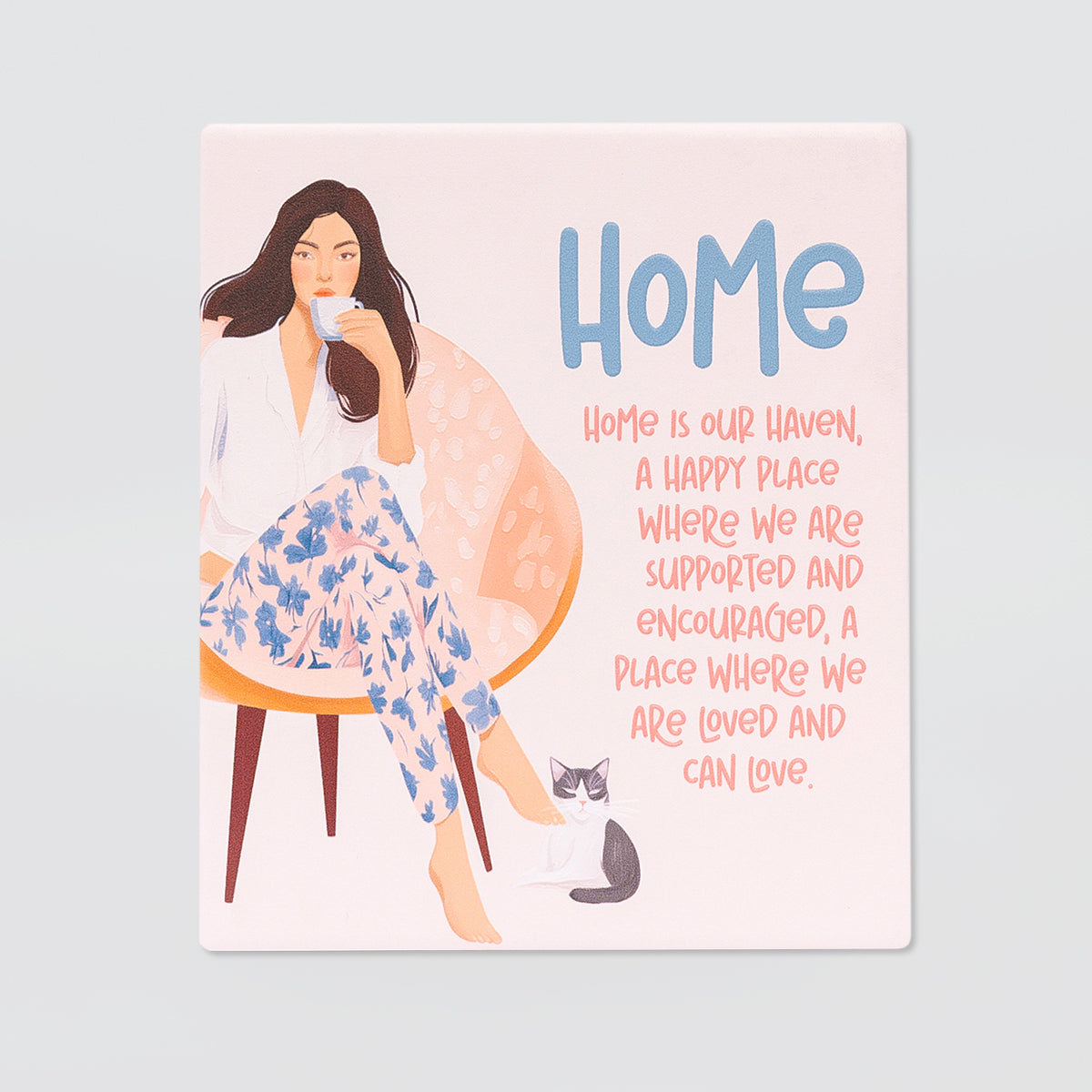 Billie - Verse Plaque - Home