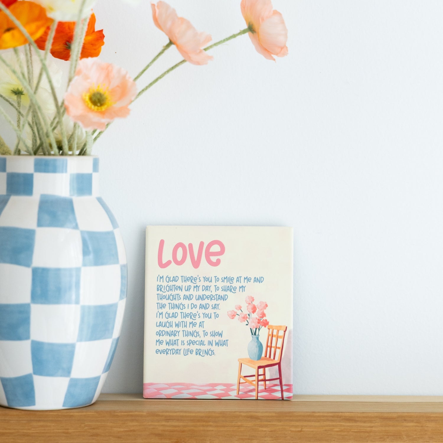 Billie - Verse Plaque - Love