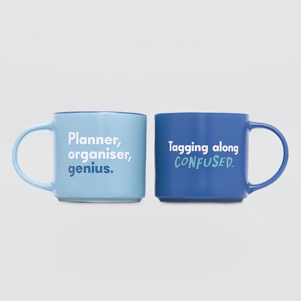 Cheeky Mugs Set - The Planner & The Confused