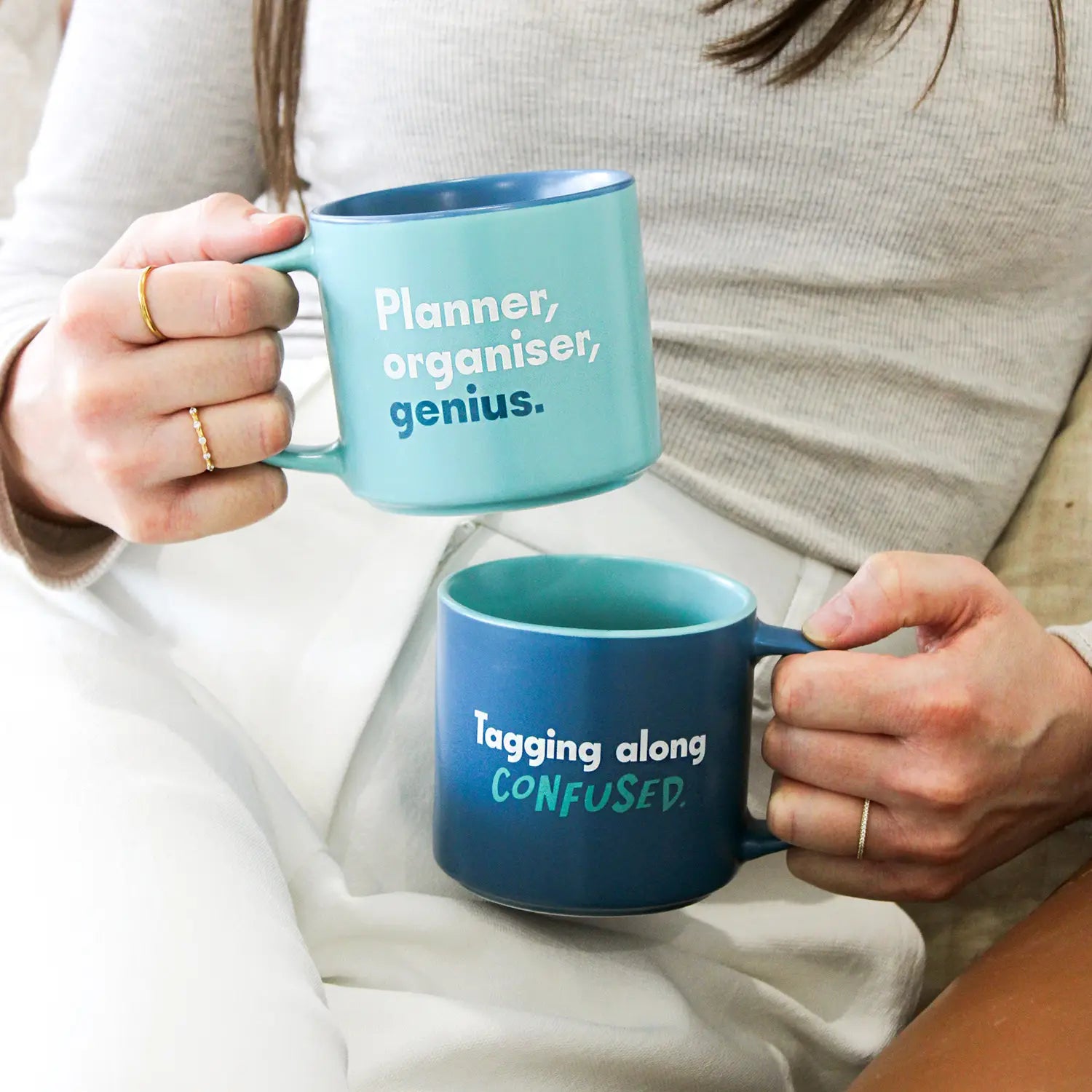 Cheeky Mugs Set - The Planner & The Confused