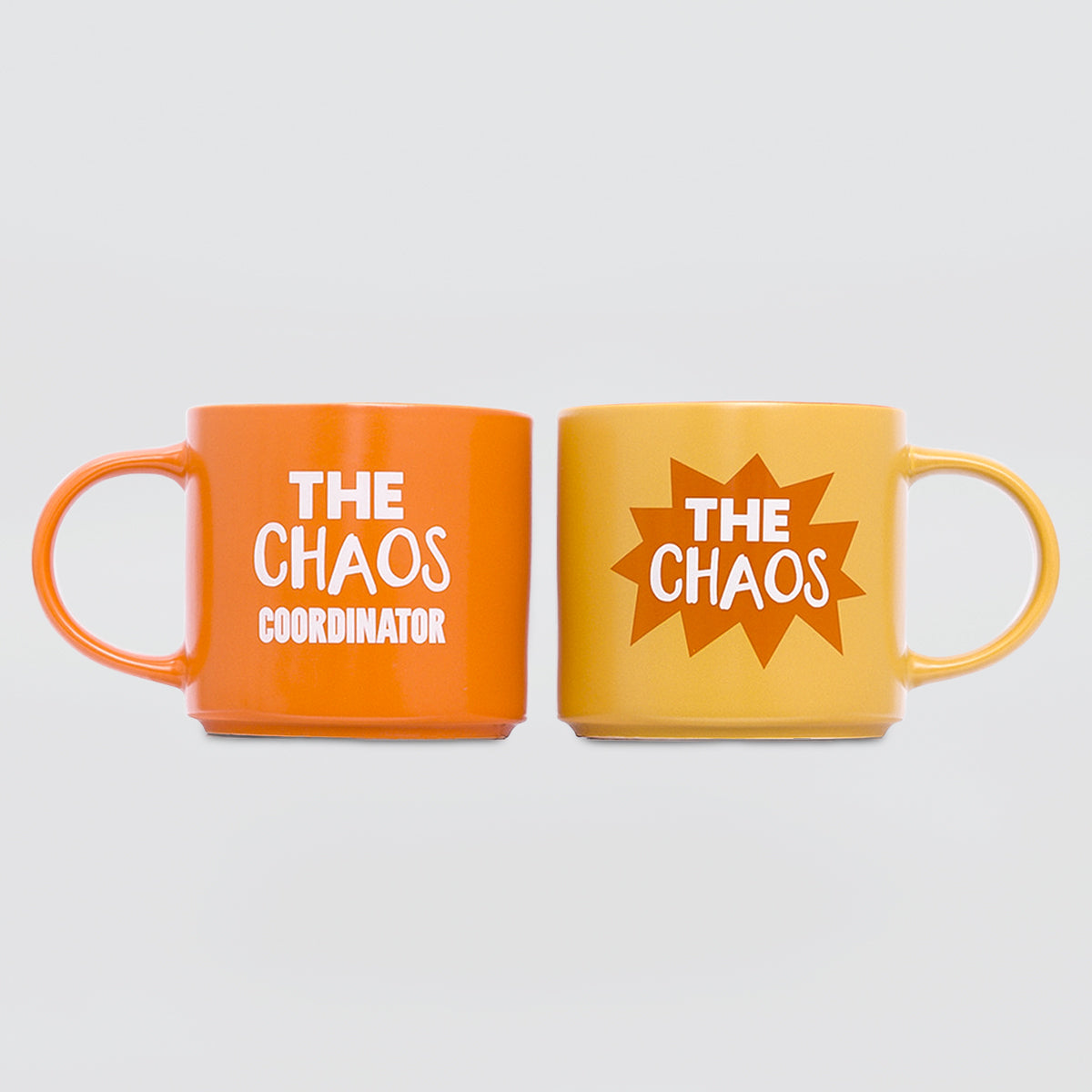 Cheeky Mugs Set - Chaos Coordinator
