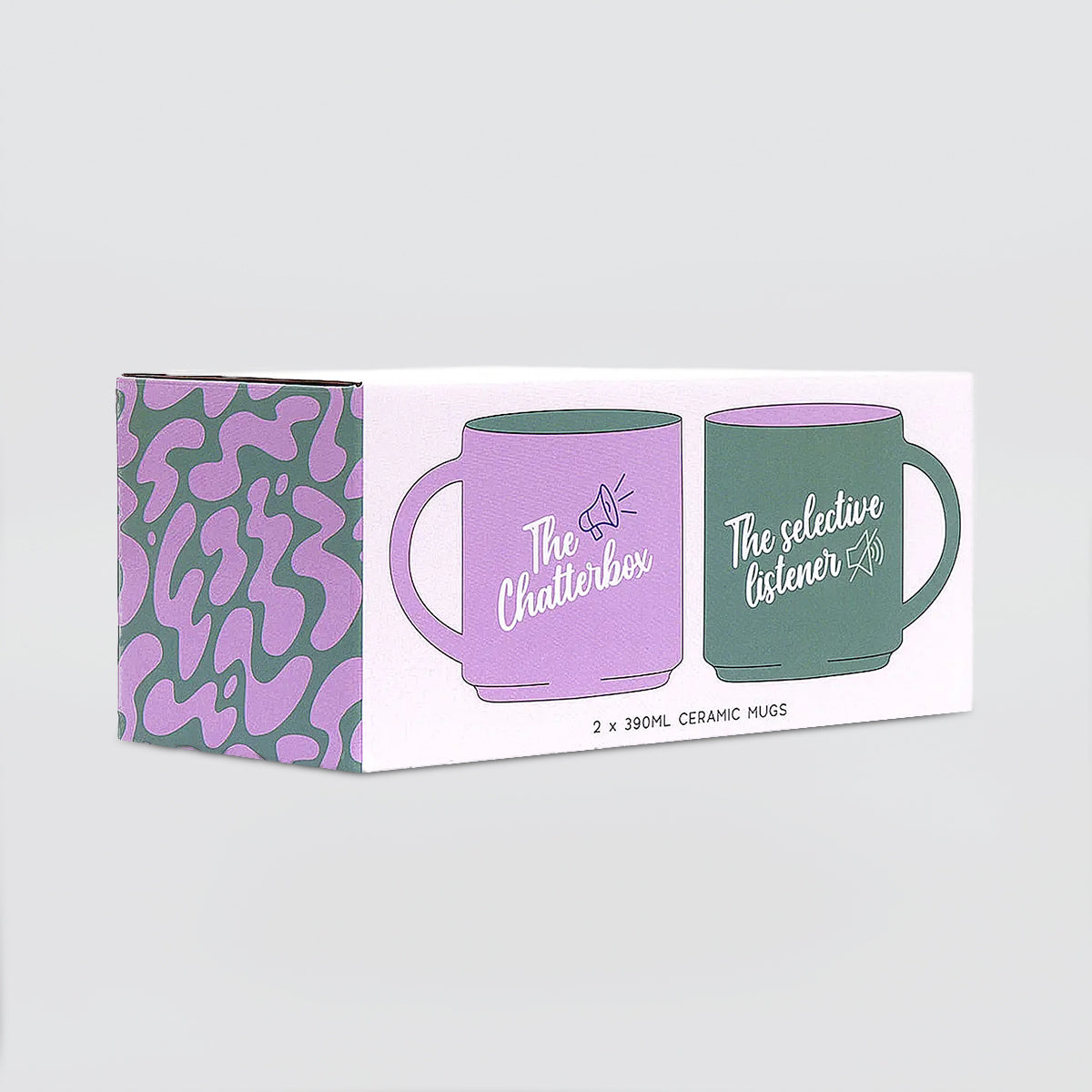 Cheeky Mugs Set - Chatterbox