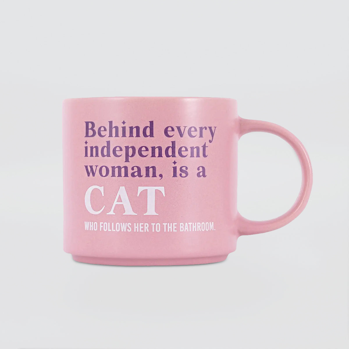 Cheeky Mug - Independent Woman & Her Cat