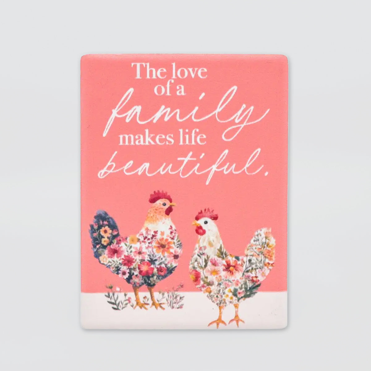 Cottage Grove Ceramic Magnet - Family