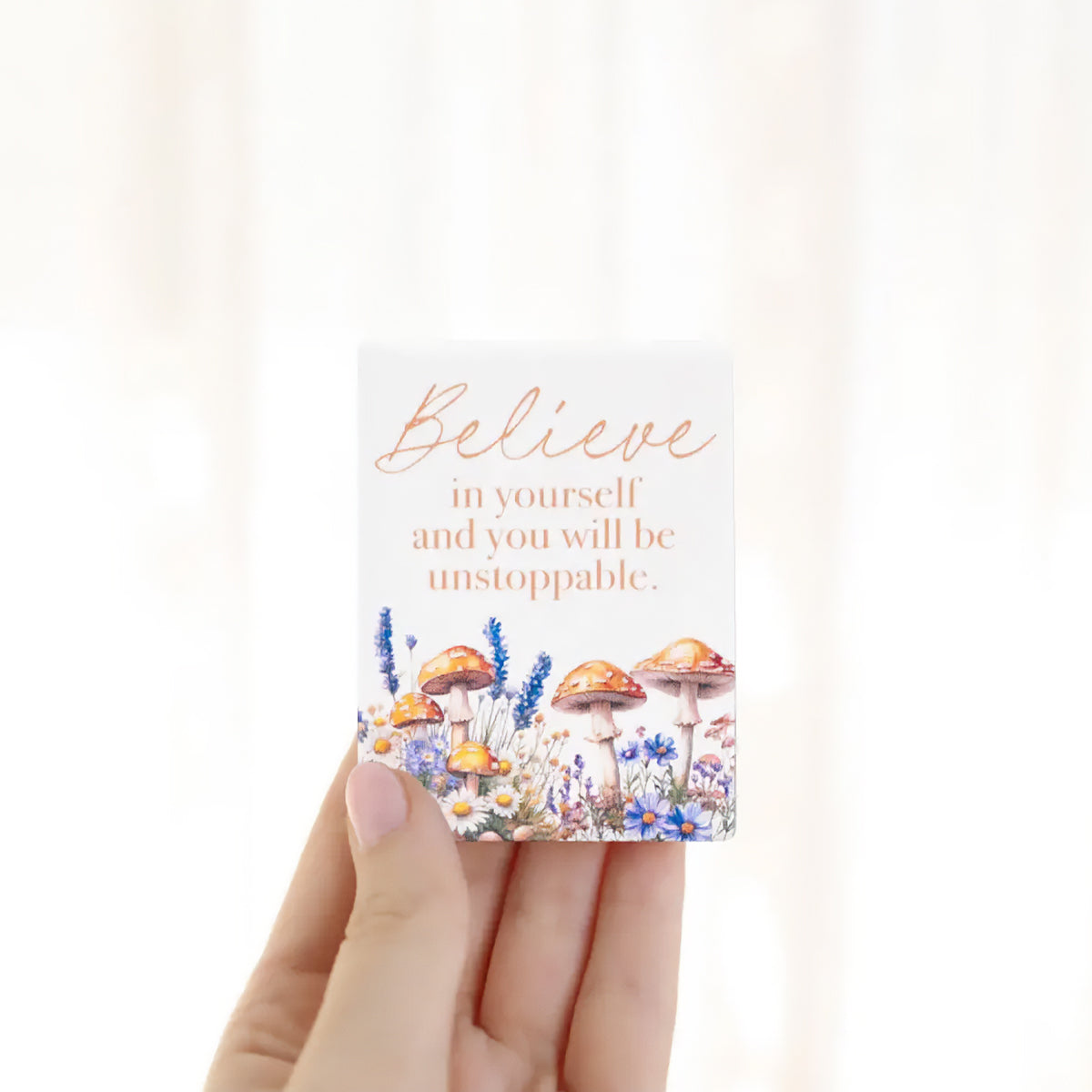 Cottage Grove Ceramic Magnet - Believe