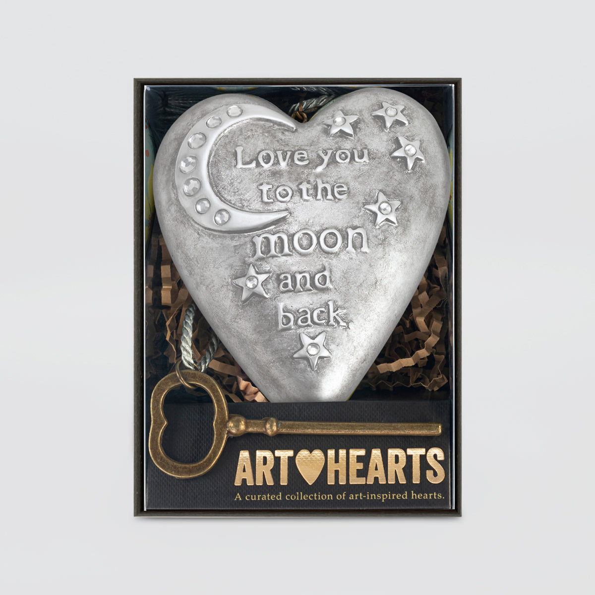 Demdaco Heart Art - Love To The Moon
