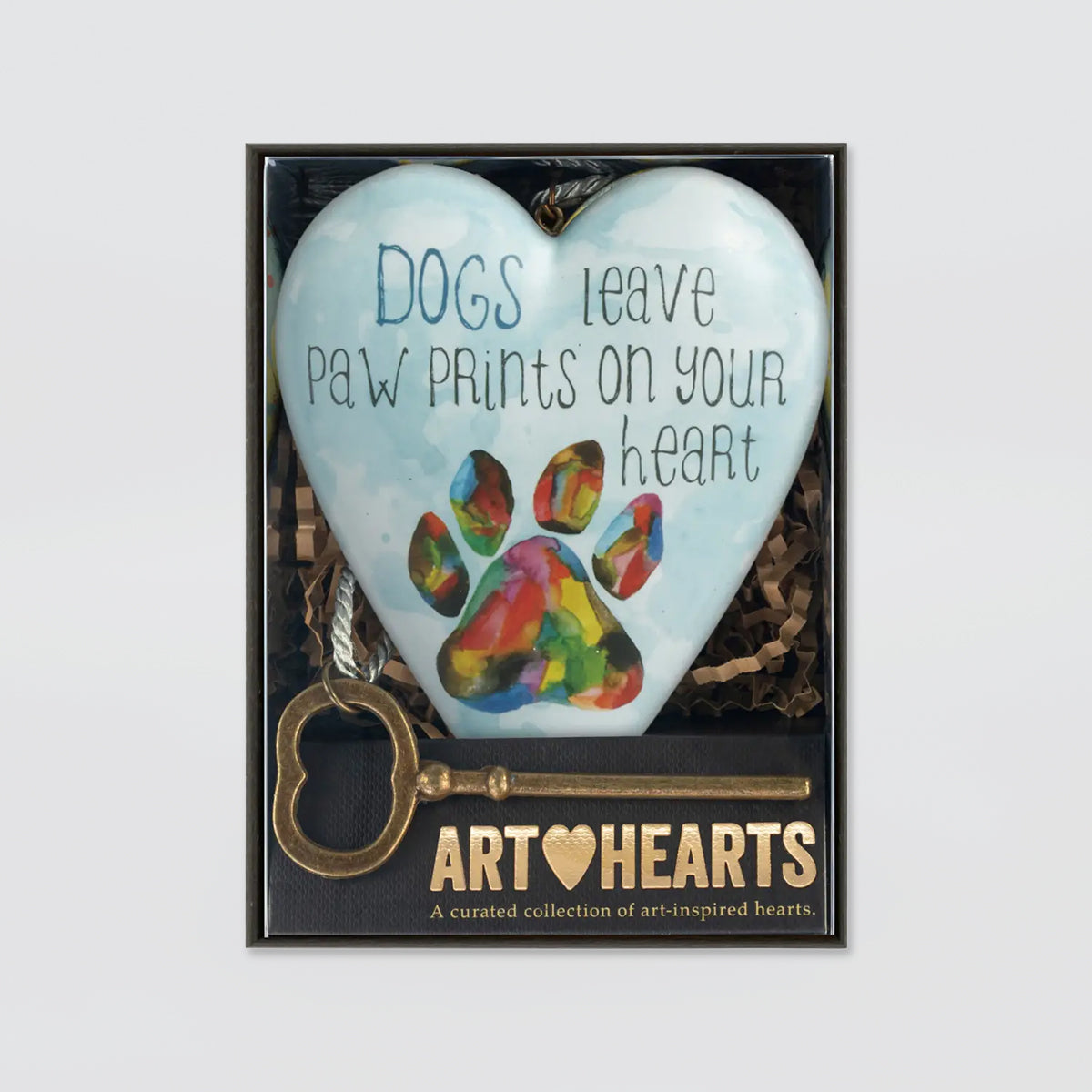 Demdaco Heart Art - Paw Prints
