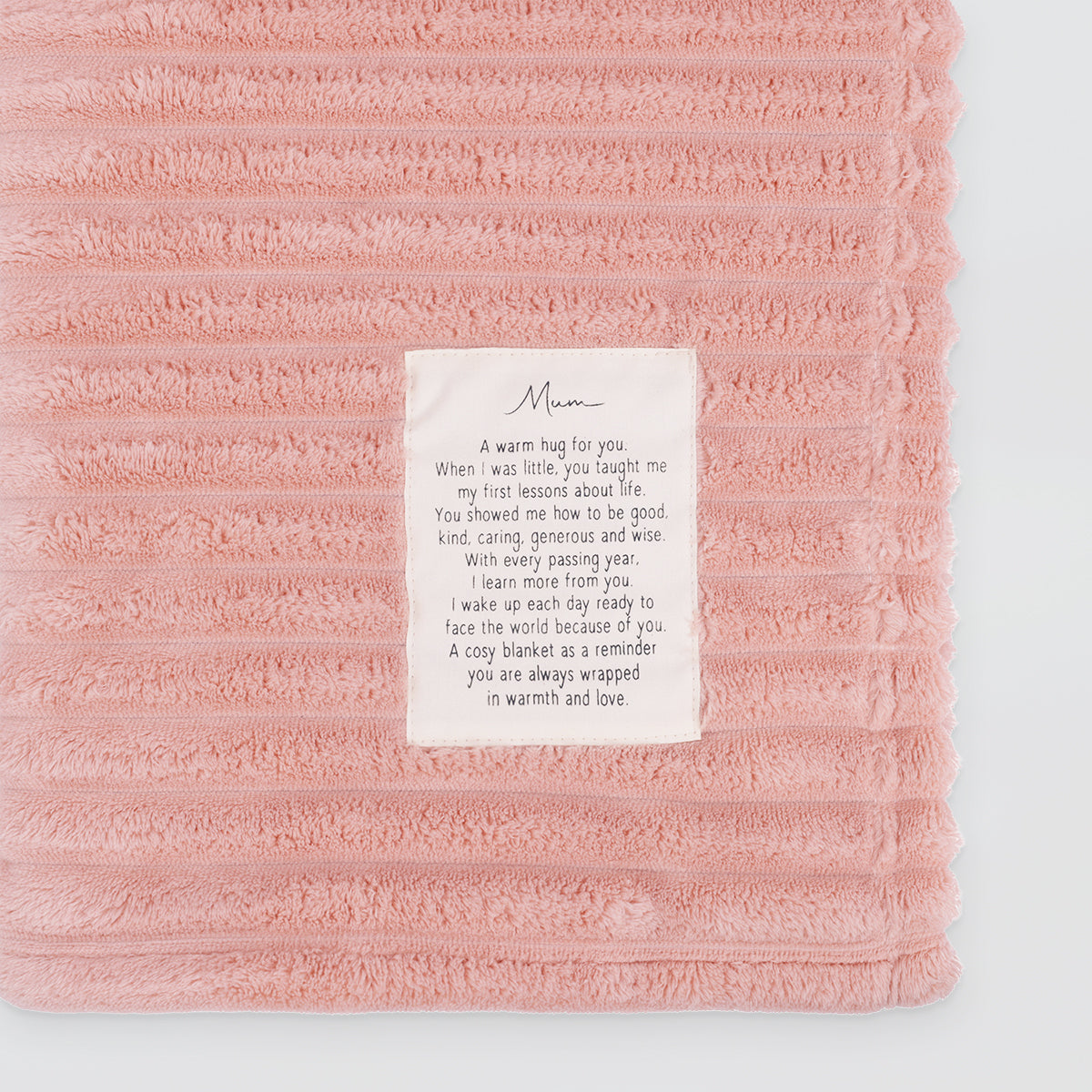 Heartfelt Blanket - Mum