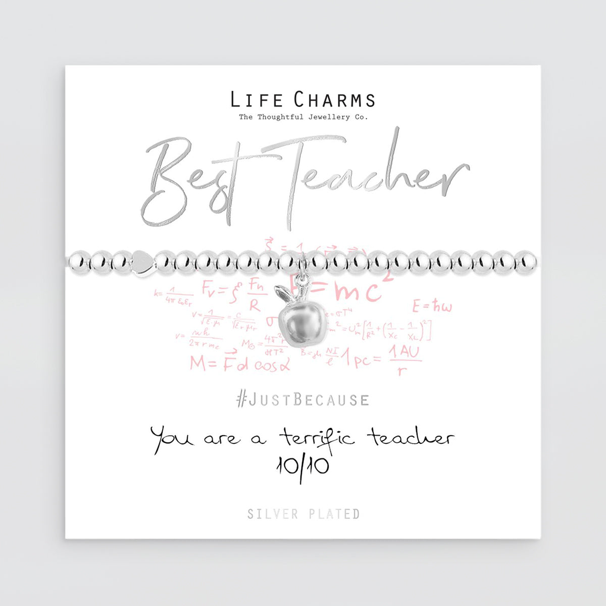 Life Charms - Bracelet - Best Teacher
