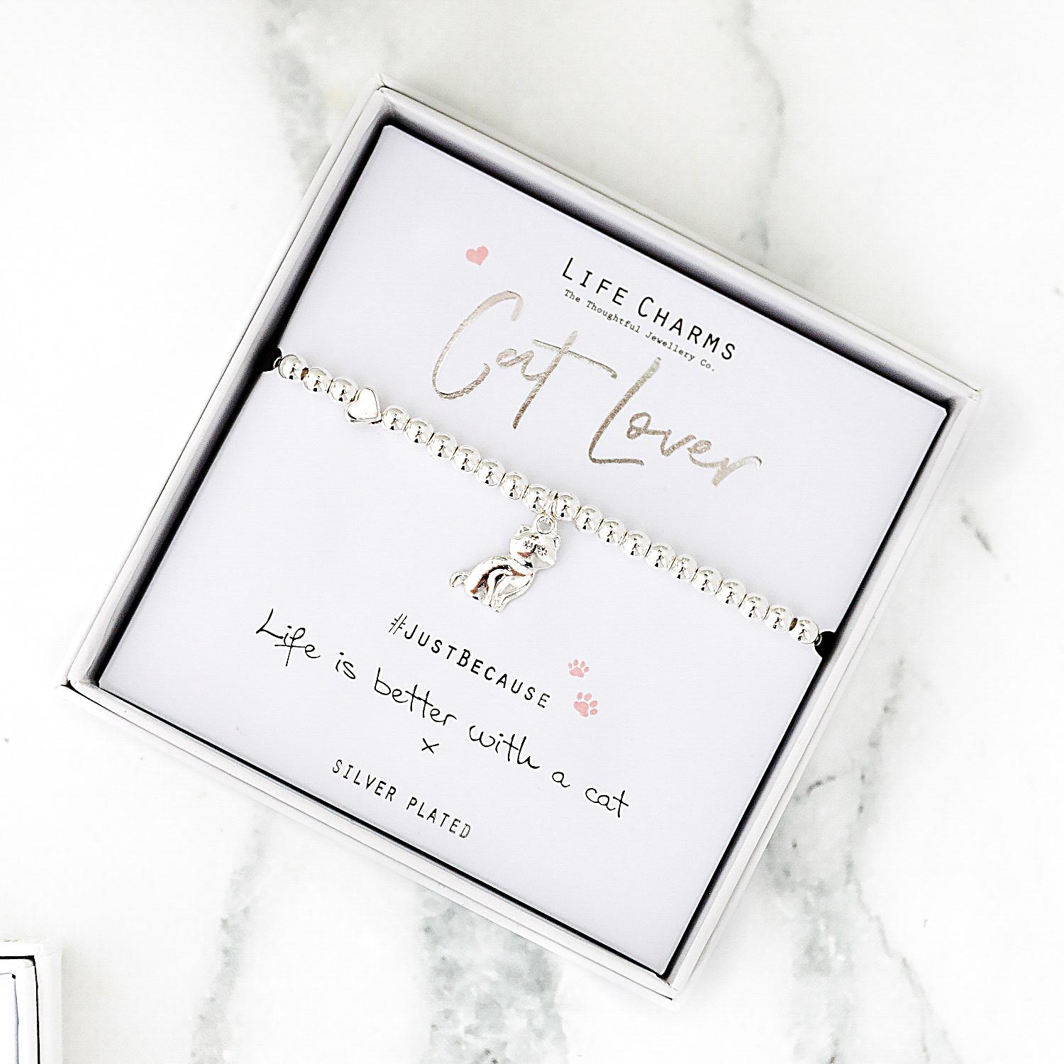 Life Charms - Bracelet - Cat Lover