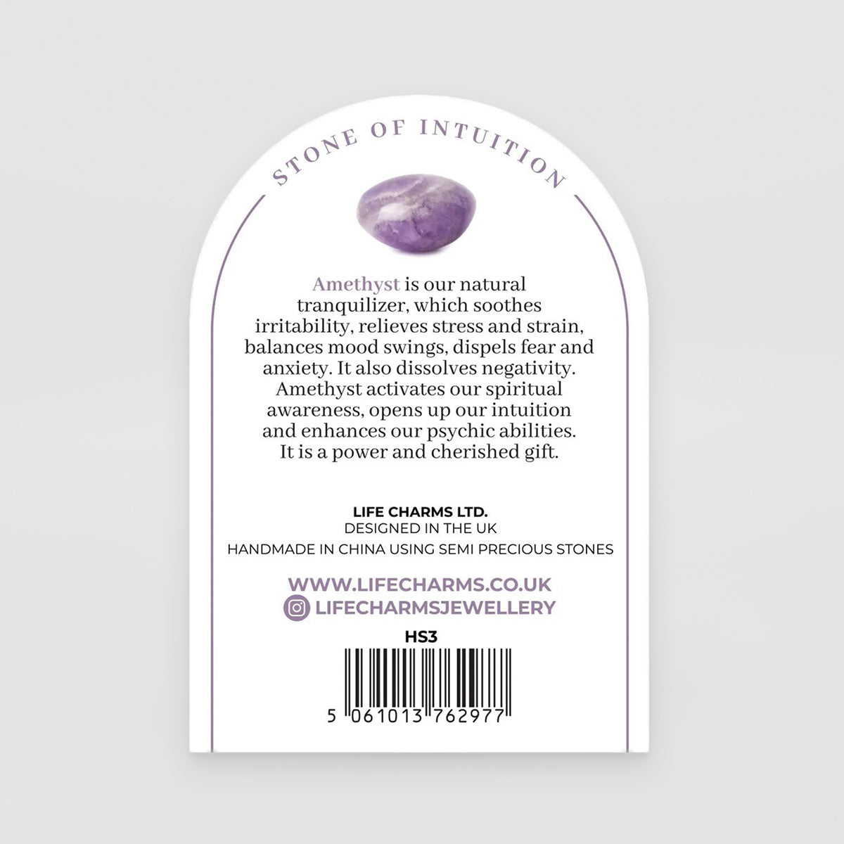 Healing Stone Bracelet - Amethyst