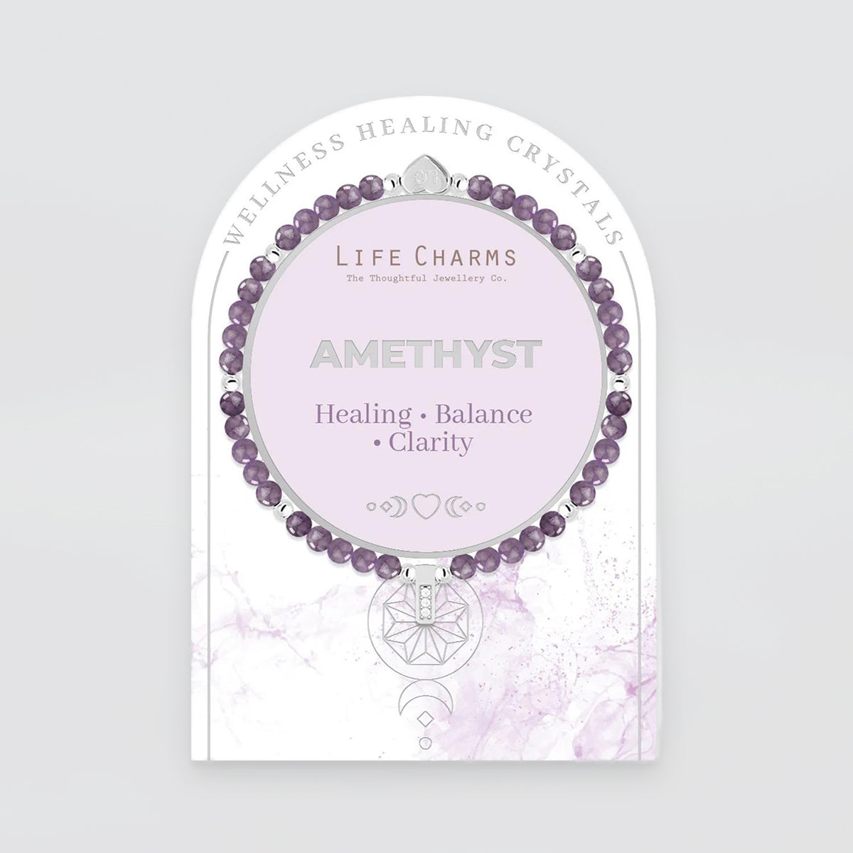 Healing Stone Bracelet - Amethyst