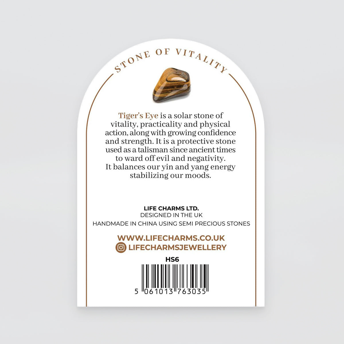 Healing Stone Bracelet - Tiger's Eye