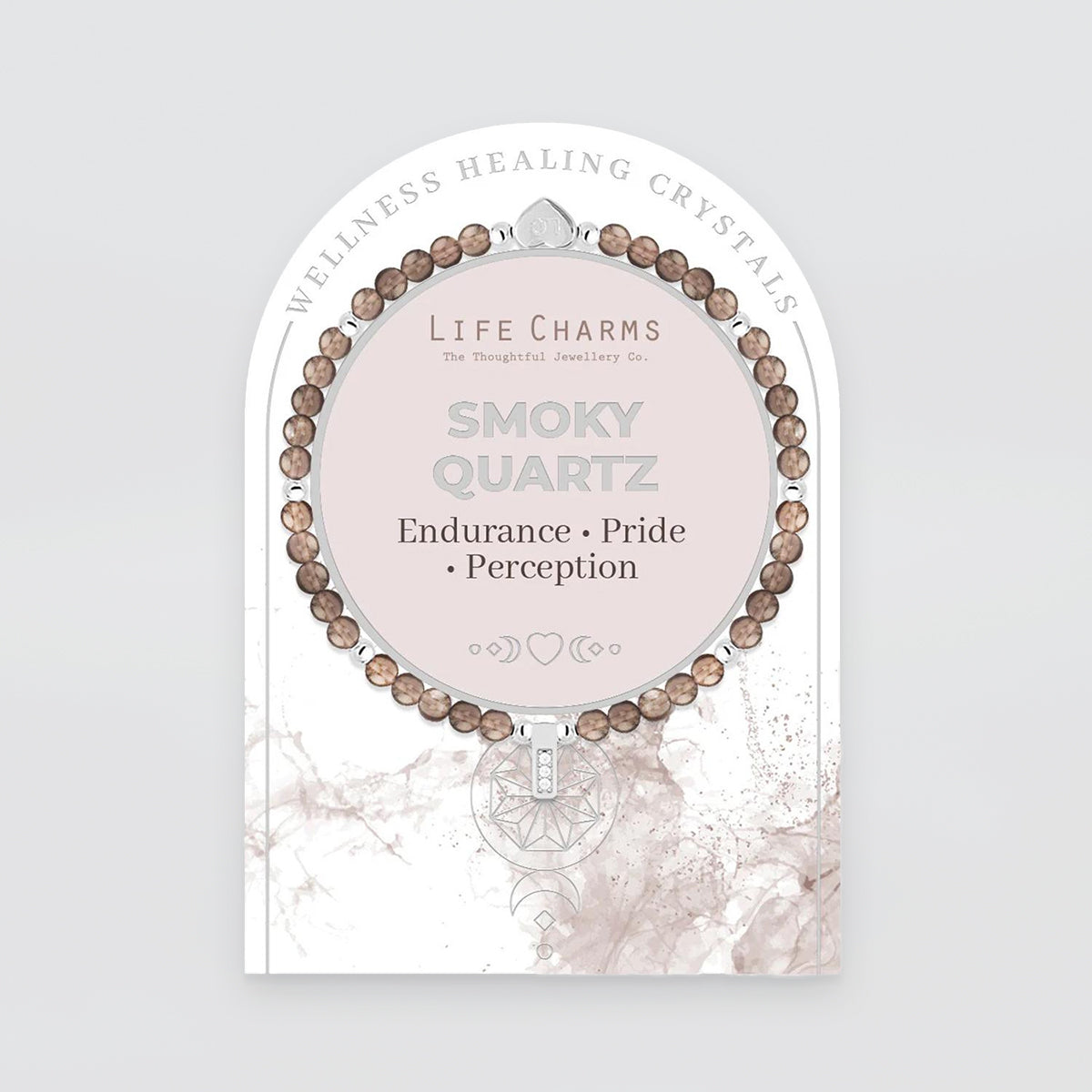 Healing Stone Bracelet - Smokey Quartz