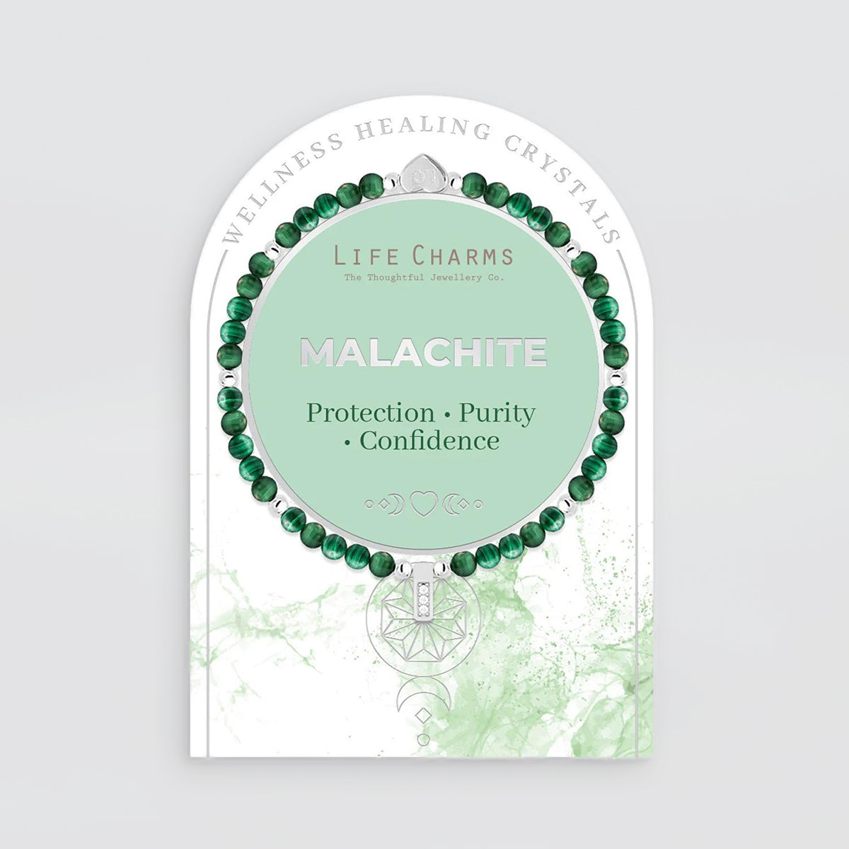 Healing Stone Bracelet - Malachite