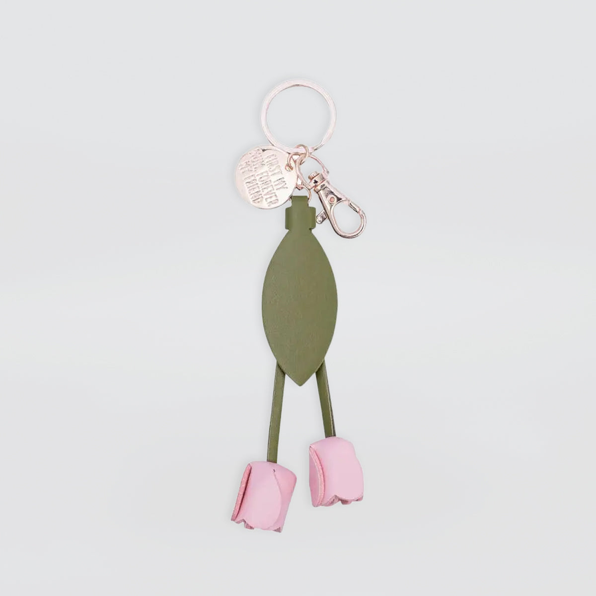 Mothers Day Bag Charm - Rose Bud