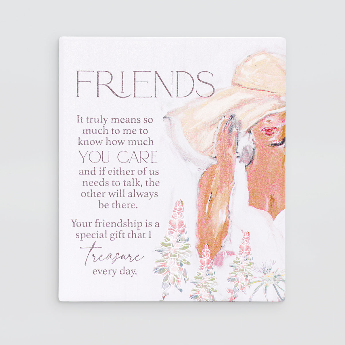 Love, Vera - Verse Plaque - Friends