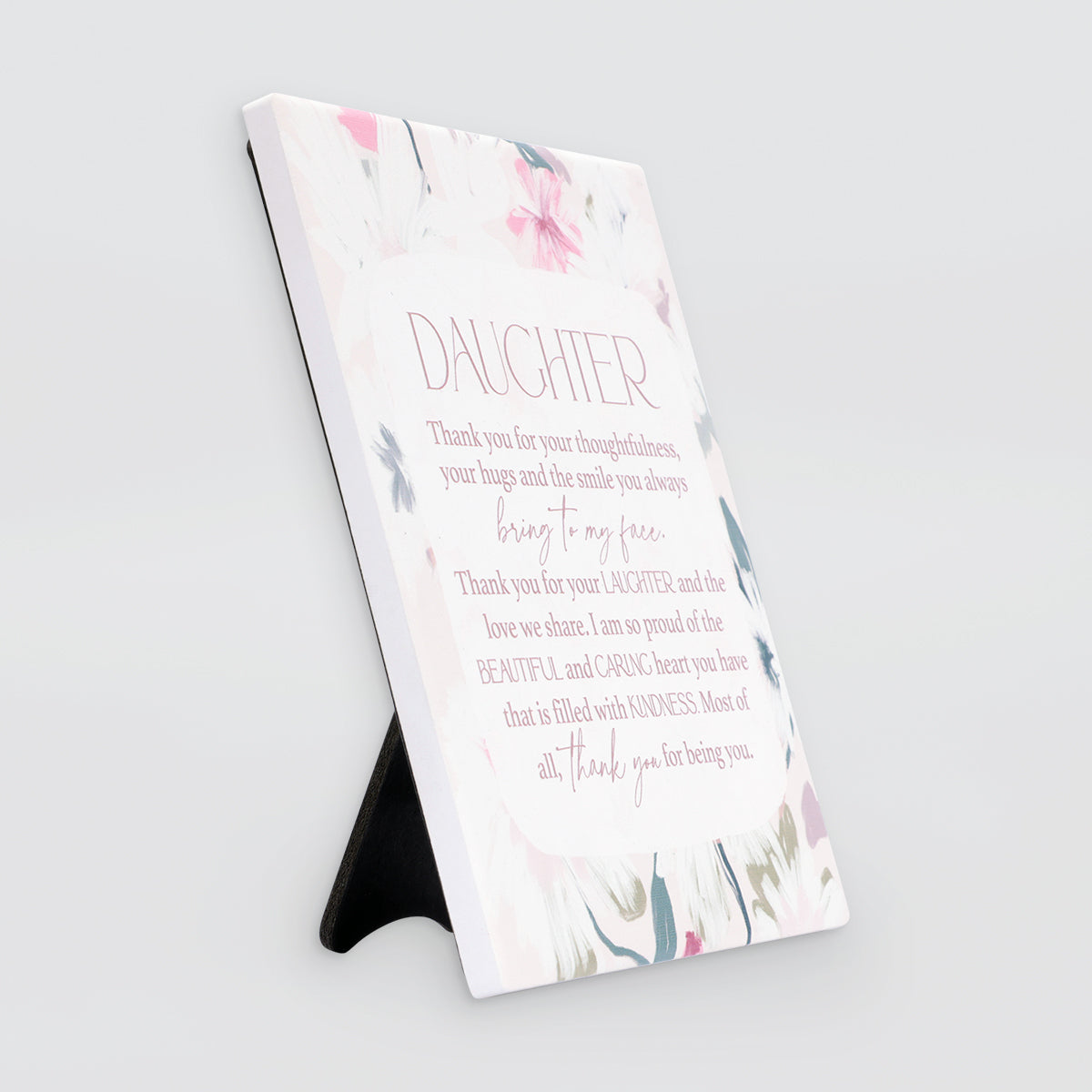 Love, Vera - Verse Plaque - Daughter