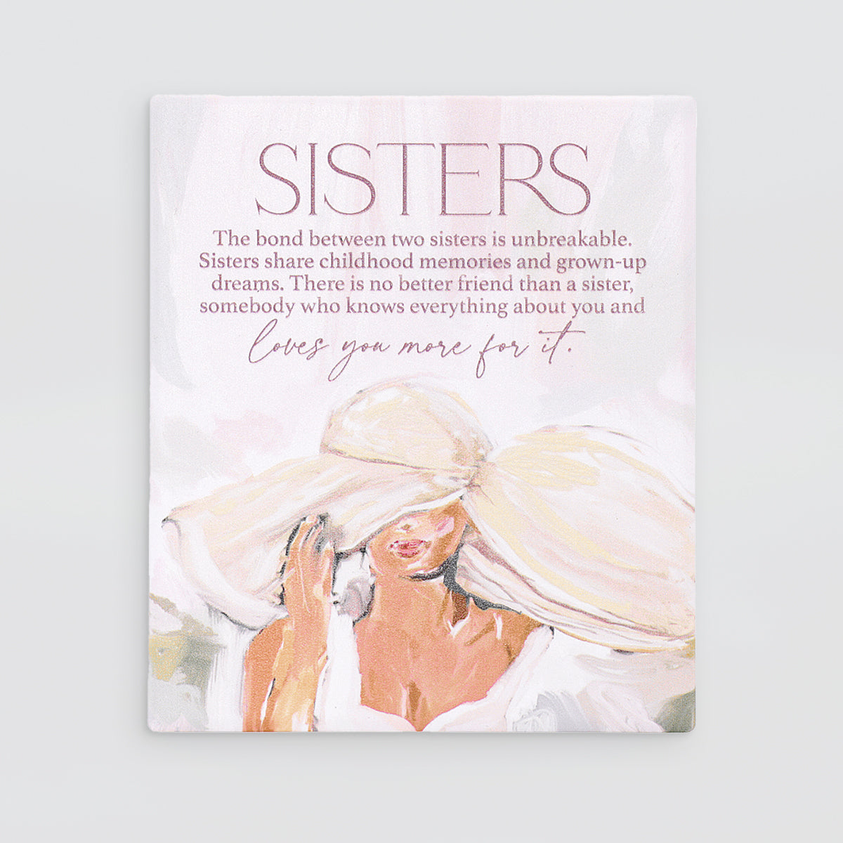 Love, Vera - Verse Plaque - Sister
