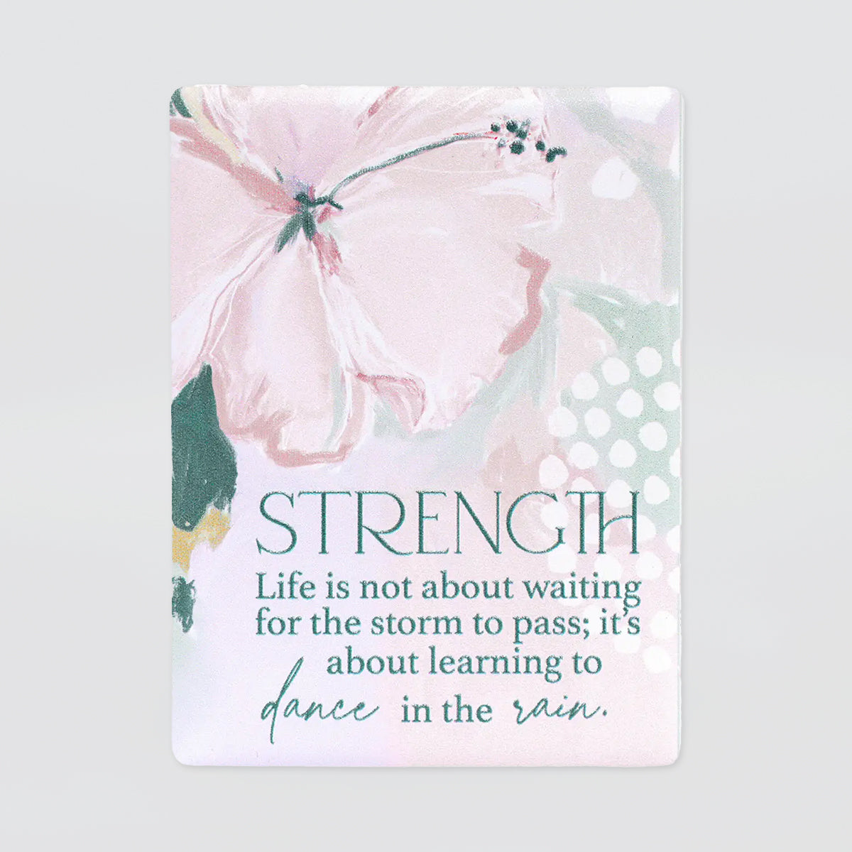 Love, Vera - Ceramic Magnet - Strength