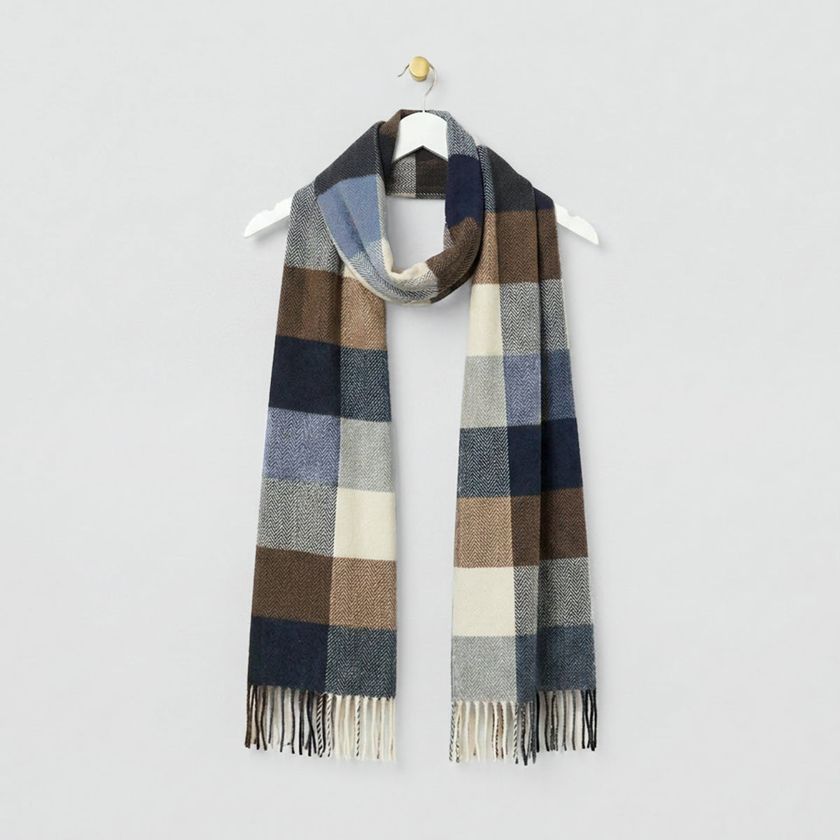Checkered Winter Scarves