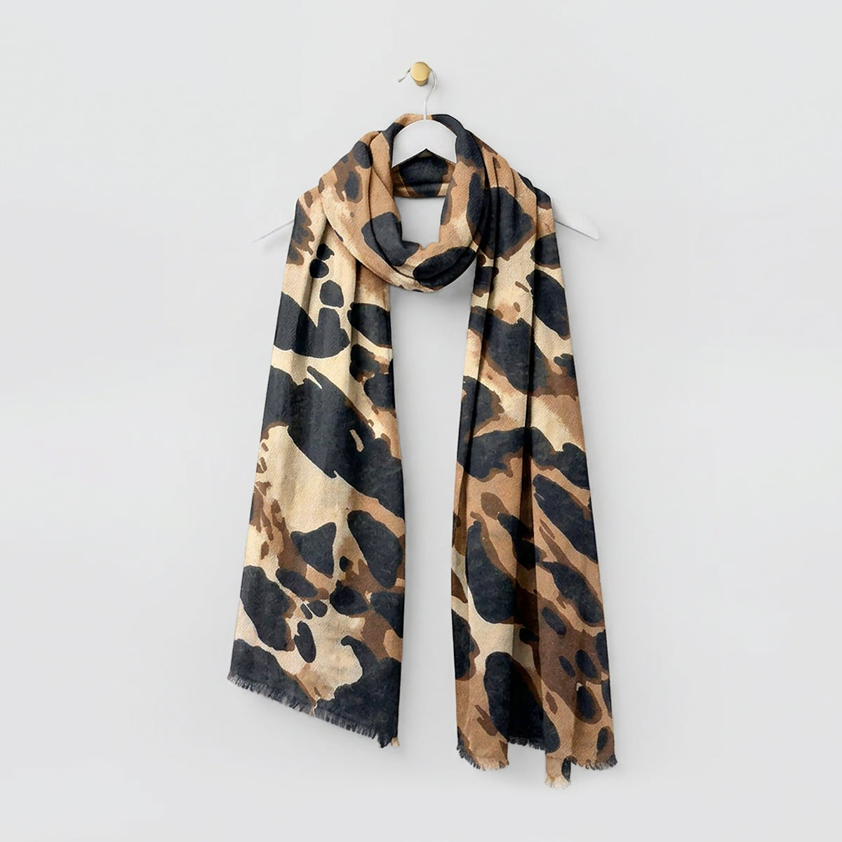 Animal Print Winter Scarves