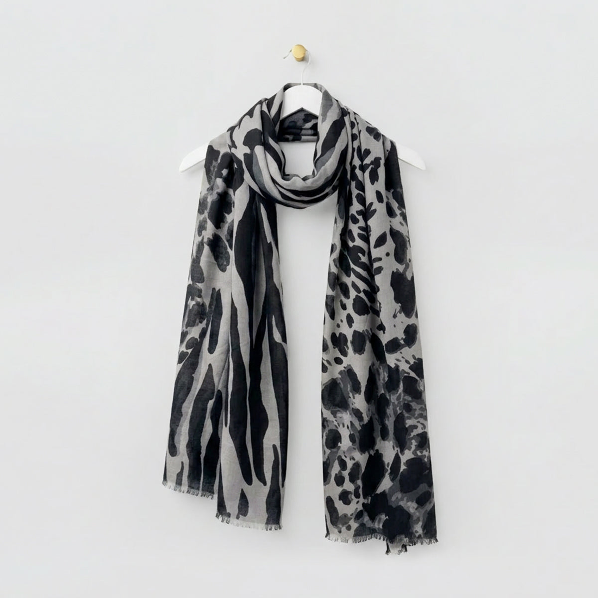 Animal Print Winter Scarves