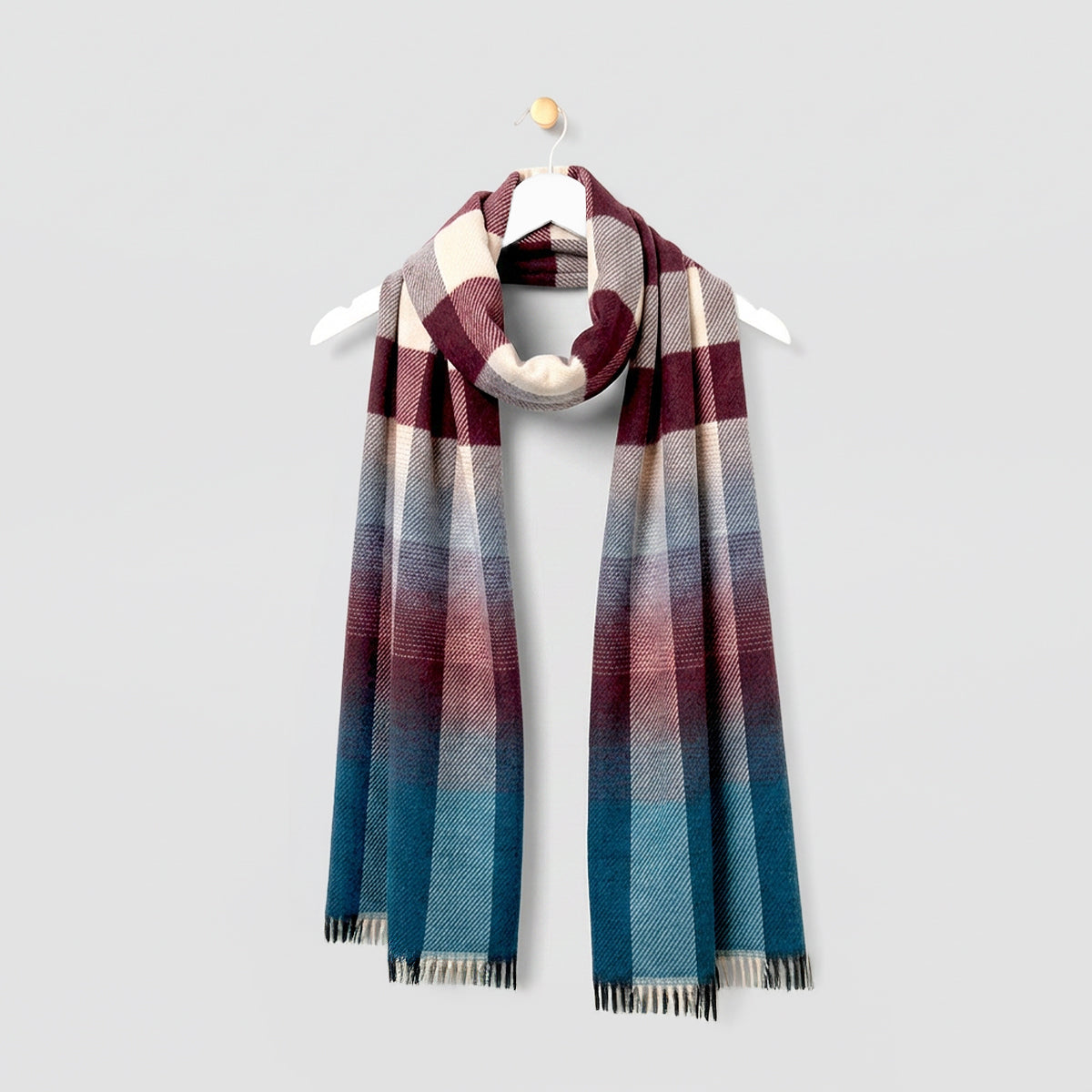 Winter Checkered Scarves
