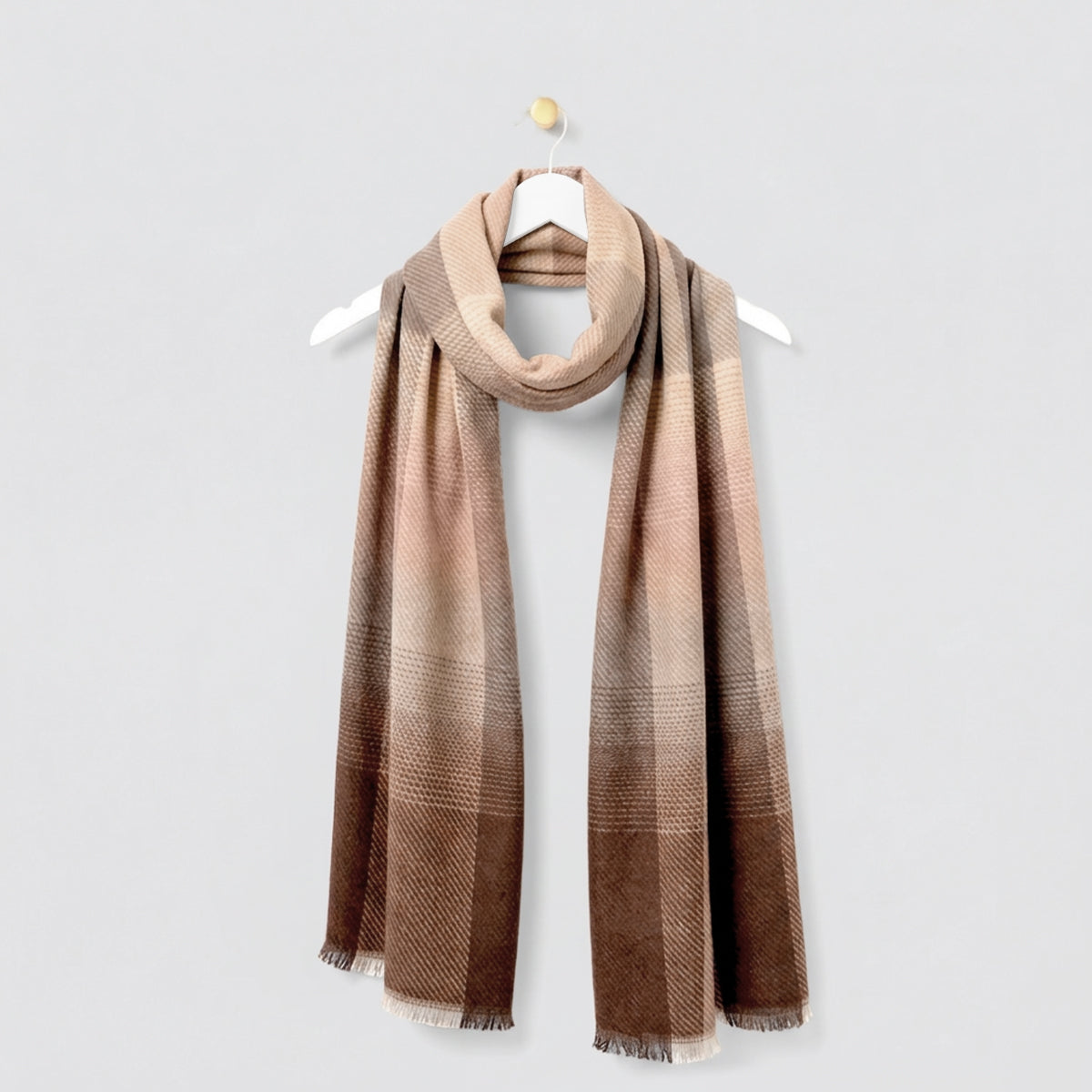 Winter Checkered Scarves