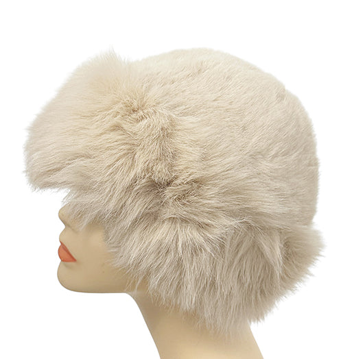 Fur Trim Ear Warmer Beanies