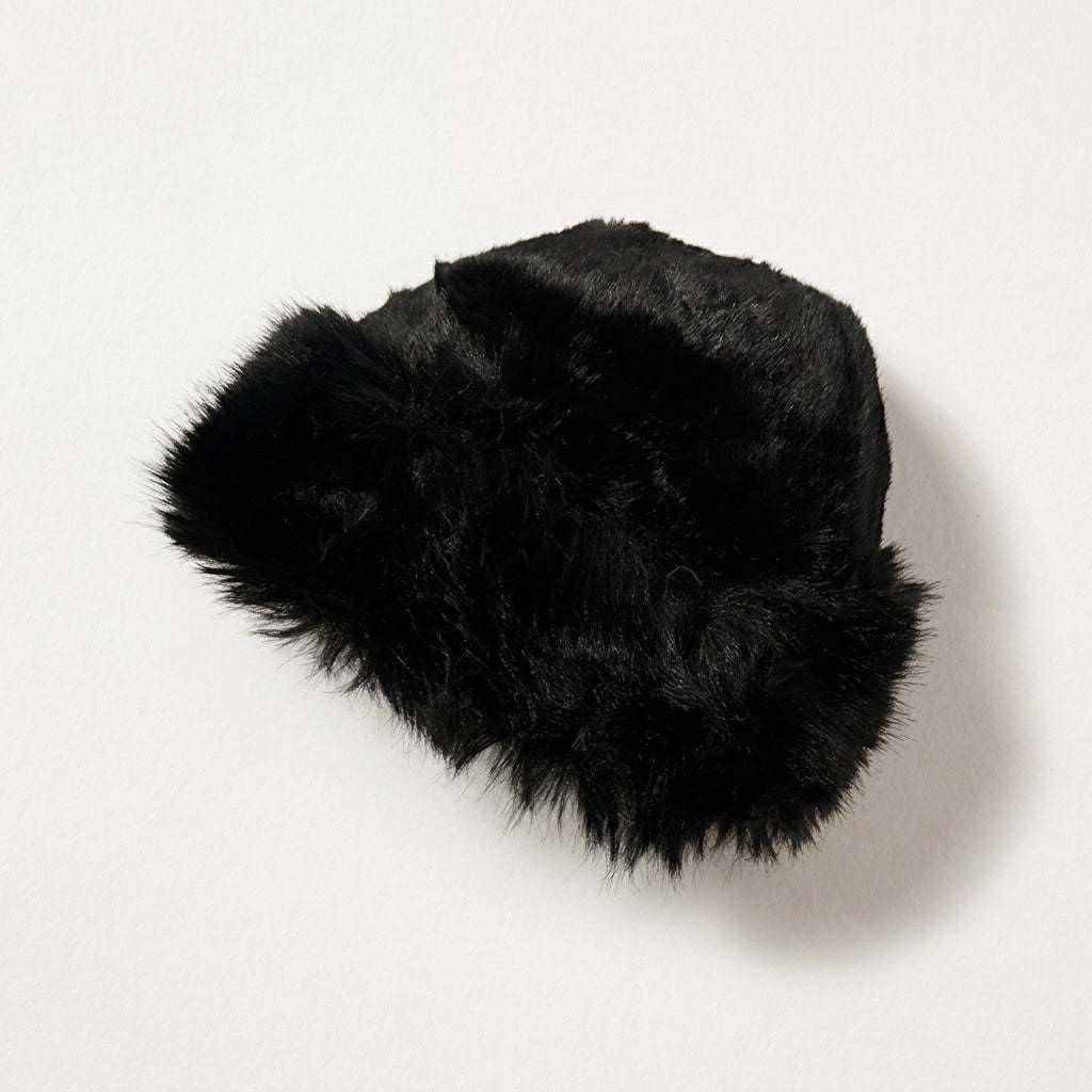 Fur Trim Ear Warmer Beanies